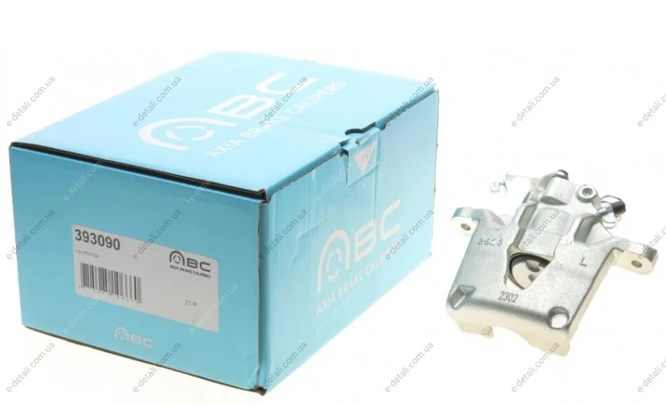 Суппорт тормозной (задний) (L) Renault Master/Opel Movano 98- (d=42mm) (Bosch) AXIA Brake Calipers 393090 (фото 1)