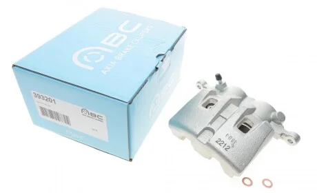 Суппорт тормозной (передний) (R) Nissan X-Trail I 01-13 (d=45mm) (Akebono) AXIA Brake Calipers 393201