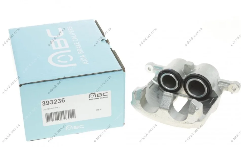 Суппорт тормозной (передний) (L) Renault Trafic 01- (d=40/45mm) (Lucas) AXIA Brake Calipers 393236 (фото 1)