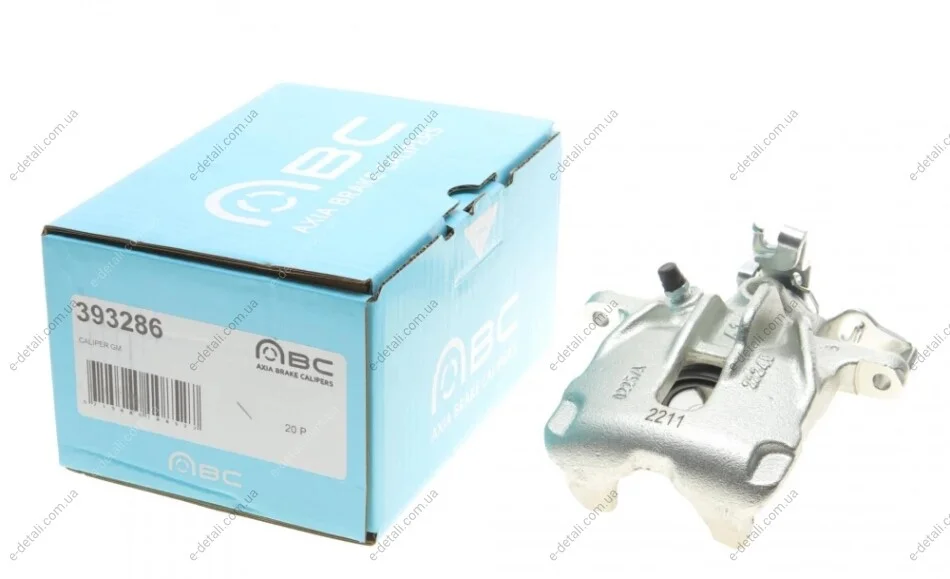 Суппорт тормозной (задний) (L) Renault Trafic/Opel Vivaro 01- (d=41mm) (Lucas) AXIA Brake Calipers 393286 (фото 1)