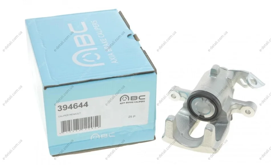 Супорт гальмівний (задній) (L) Renault Kangoo 08- (d=38mm) (TRW) (для диска d=274mm) AXIA Brake Calipers 394644 (фото 1)