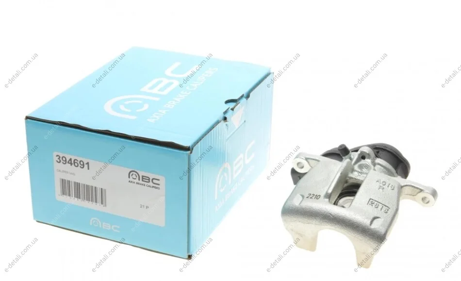Суппорт тормозной (задний) (R) Audi A6 (C7) 10-18 (d=43mm) (TRW) (электро) AXIA Brake Calipers 394691 (фото 1)