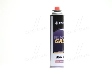 Газ всесезонний для пальників (балон 650ml/350г) <AXXIS> Axxis Ax-0350g