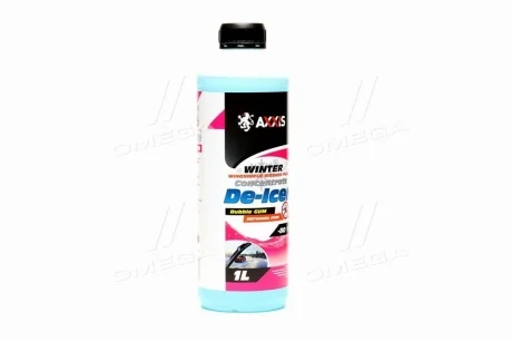 Омивач скла зимовий концентрат -80 Bubble GUM (Каністра 1л) <AXXIS> Axxis Ax-1102