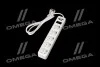 Мережевий фільтр-подовжувач з USB2 Optima Base 5 1,5m WHITE провід 3*0,75мм2<AXXIS> Axxis Ax-1265 (фото 2)