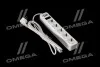Мережевий фільтр-подовжувач з USB2 Optima Base 5 3m WHITE провід 3*0,75мм2<AXXIS> Axxis Ax-1269 (фото 1)