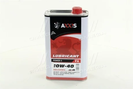 Олива моторн. AXXIS 10W-40 Power Х (Каністра 1л) Axxis AX-2033