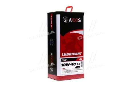 Олива моторн. AXXIS TRUCK 10W-40 LS SHPD (Каністра 4л) Axxis AX-2051