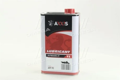 Олива моторн. AXXIS OUTBOARD 2T (Каністра 1л) Axxis AX-2056