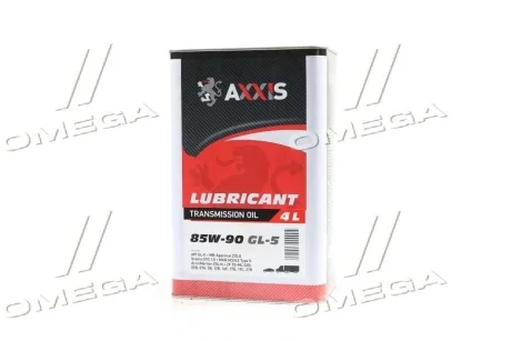 Олива трансміс. AXXIS 85w-90 (Каністра 4л) Axxis AX-2072