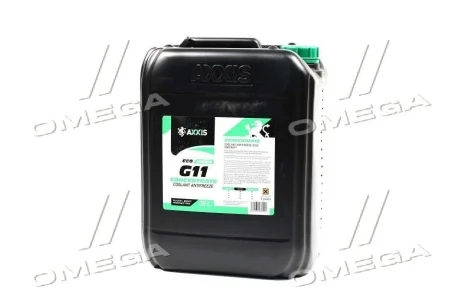 Антифриз концентрат ECO-80C GREEN G11 зелений 20л/21,4kg <AXXIS> Axxis AX-P999-G11Gr ECO 20