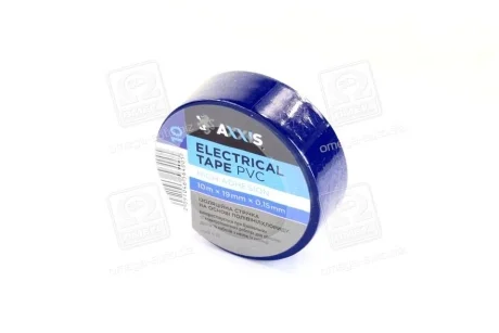 Ізоляційна стрічка синя 19mm*10м <AXXIS> Axxis ET-912 Blue