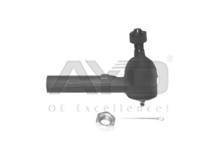 Наконечник рулевой (кон 12.4*15.25 L=114mm) CHRYSLER NEON (-06), PT CRUISER (-10) AYD 91-06505