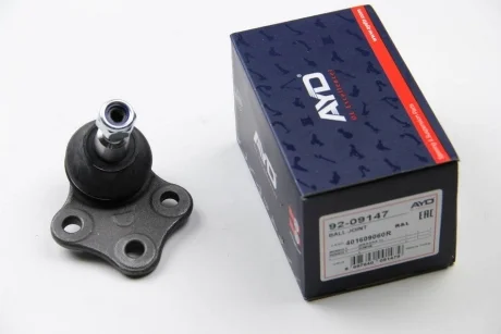 Опора кульова важеля передня 17.2*21.8) RENAULT MEGANE (08-), FLUENCE (10-), SCENIC (08-) AYD 92-09147