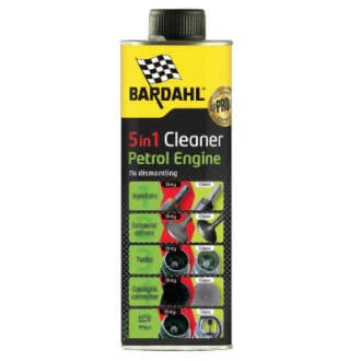 Присадка в бензин для очищування паливної системи 5в1 ENGINE CLEANER 0,5 л BARDAHL 2372B