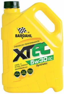 Моторна олива XTEC RC 5W30 5 л BARDAHL 33023