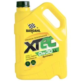 Моторна олива XTEC 0W30 LL 5л. BARDAHL 34143