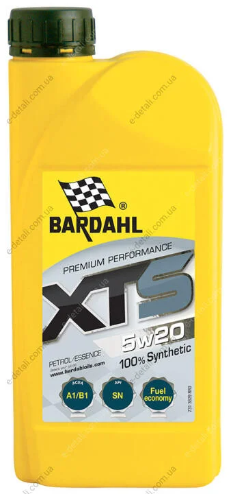 Моторна олива XTS 5W20 1 л BARDAHL 36291 (фото 1)