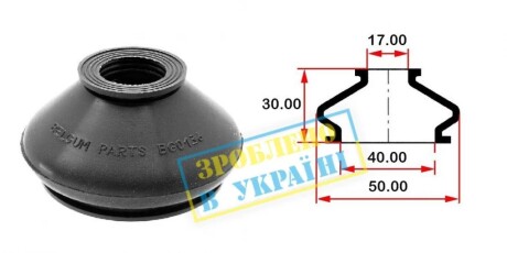 Пильовик кульової опори BELGUM PARTS BG0136