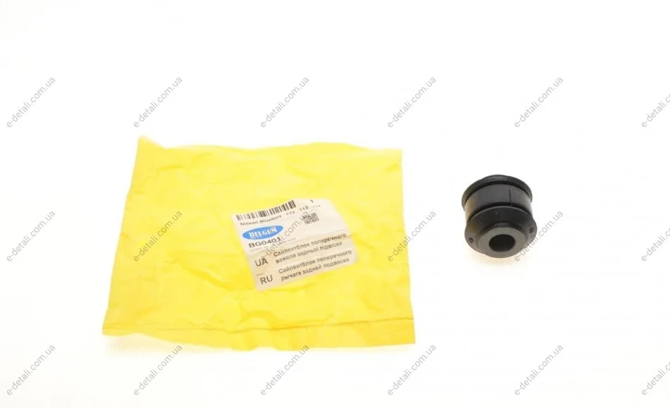 Сайлентблок важеля (заднього) Nissan Sunny 86-91 (d=36mm) (поперечного) BELGUM PARTS BG0401 (фото 1)