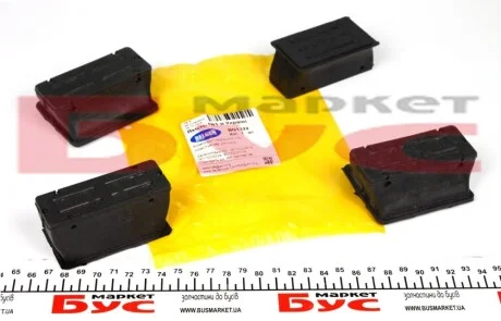 Комплект подушек рессоры (передней) MB Sprinter 96- (пластик) BELGUM PARTS BG1322