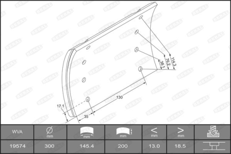 Тормозные накладки BERAL KBL1957401517