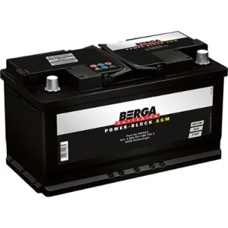 Акумулятор BERGA Power Block AGM 95Ah Ев (-/+) (850EN) (д353*ш175*в190) Berga 5959010857502