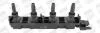 Котушка запалювання PEUGEOT 307 2,0 16V 03-, 406 2,2 00-, 407 1,8/2,2 04-, 606 2,2 00-. BERU ZS351 (фото 1)