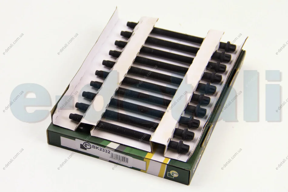 Комплект болтов с головкой системы TORX из черного металла BGA BK2332 (фото 1)