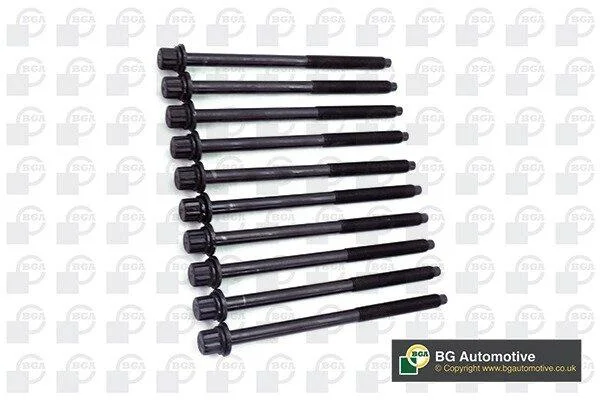 Комплект болтів з головкою системи TORX з чорного металу BGA BK2354 (фото 1)