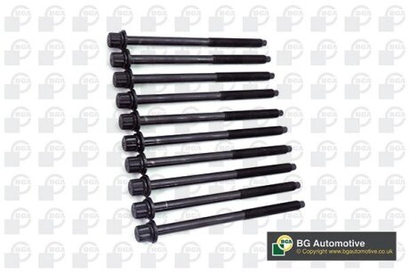 Комплект болтів з головкою системи TORX з чорного металу BGA BK2354