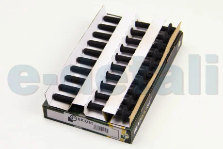 Комплект болтов с головкой системы TORX из черного металла BGA BK3381