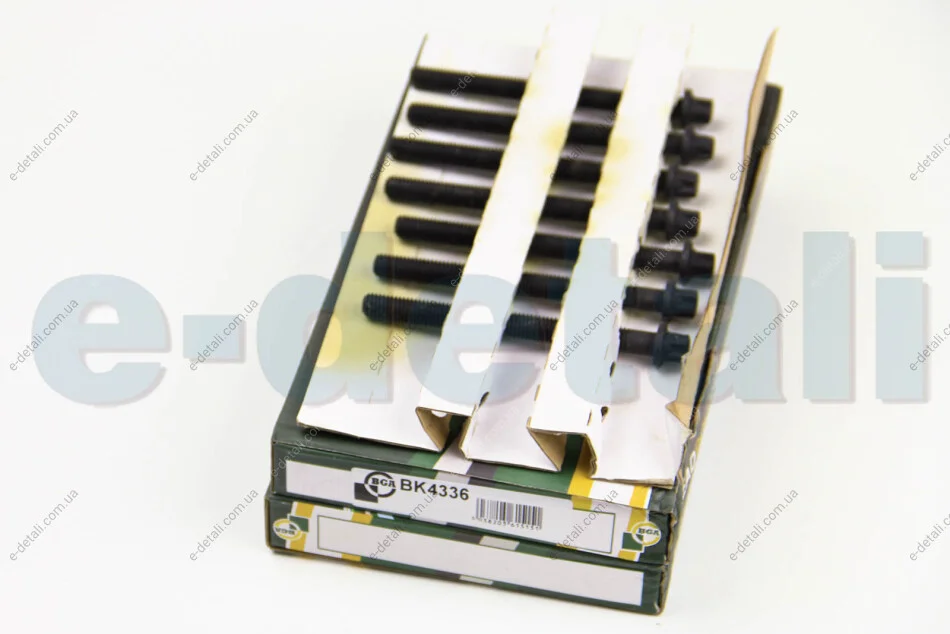 Комплект болтів з головкою системи TORX з чорного металу BGA BK4336 (фото 1)