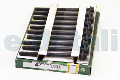 Комплект болтів з шестигранною головкою з чорного металу BGA BK4349