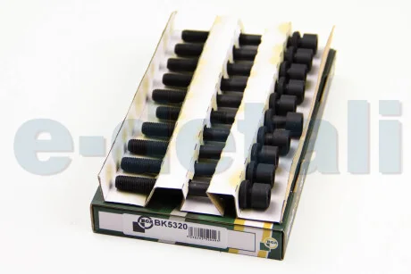 Комплект болтов с головкой системы TORX из черного металла BGA BK5320