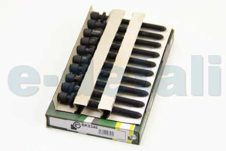 Комплект болтов с головкой системы TORX из черного металла BGA BK5346