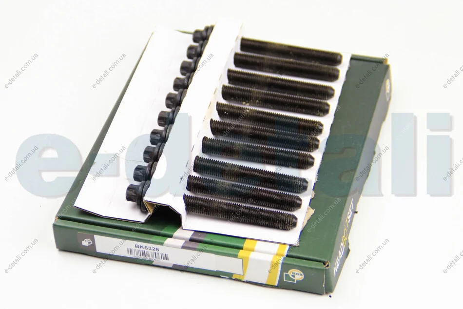 Комплект болтов с головкой системы TORX из черного металла BGA BK6328 (фото 1)