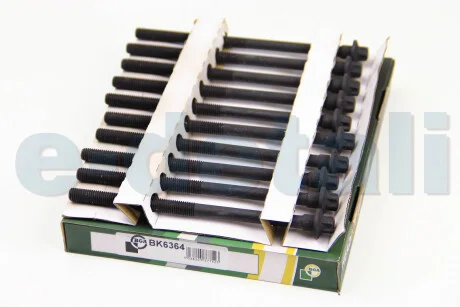 Комплект болтов с головкой системы TORX из черного металла BGA BK6364