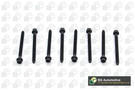Комплект болтів з головкою системи TORX з чорного металу BGA BK7900
