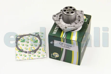 Помпа системи охолодження 1.9JTD 8V, 1.9JTD 16V, 2.4JTD 10V, 2.4JTD 20V, 2.4JTDM 20V, 1.6JTDM 16V, 1.9JTDM 16V Fiat Doblo 09-23, Fiat Doblo 00-09, Fiat Ducato 06-14, Fiat Freemont 11-16, Fiat Grande Punto 05-10, Fiat Punto Evo 09-12, Fiat 500L 12-22, BGA CP3404