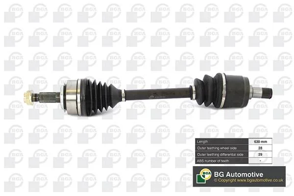 Піввісь BGA DS2519L (фото 1)