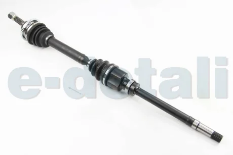Полуось Peugeot 206 1.1-1.6 98-09 (21/22) 887mm (+ABS 48z) Пр. BGA DS6714RA