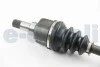 Піввісь Citroen C4/Peugeou 307 1.4/1.6i 01-10 (25/22) 630mm Л. BGA DS6724LA (фото 2)