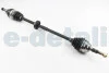 Полуось Astra/Zafira 1.6i 98-07 (33/22) 950mm Пр. BGA DS9504R (фото 1)