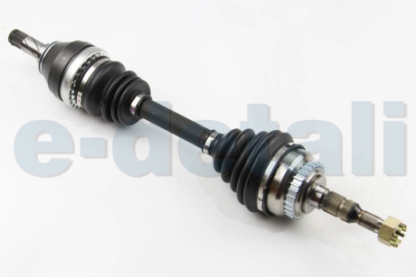 Полуось Astra 98-07 1.7CDTi/Astra/Vectra/Zafira 1.8i 99-05 (33/22 +ABS 29z) 596mm Л. BGA DS9505LA