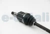 Полуось Corsa 1.0/1.2/1.4 04-15 (22/22) 620mm Л. BGA DS9524L (фото 2)
