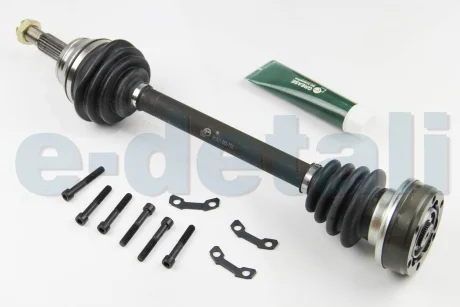 Піввісь Caddy 1.9TDI -04/Golf/Jetta 1.8i -92 (22z/520mm) Л. BGA DS9606L