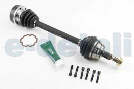 Піввісь Octavia/Golf 97-05 1.4/1.6i/1.9d (36z/555mm) Л. BGA DS9617L