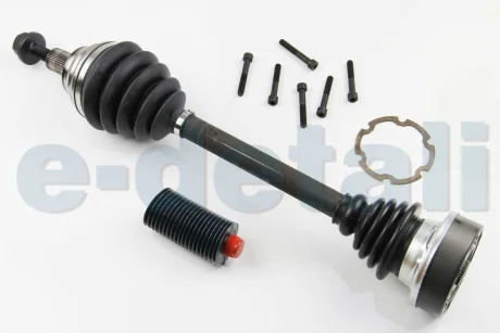 Піввісь Golf/Passat/Touran/Octavia 03- (36z/520mm) Л. BGA DS9634L