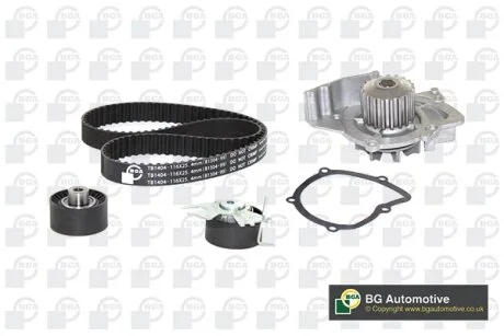 Комплект ГРМ (+ помпа) Jumpy/Scudo/Expert 2.0 HDi 07- BGA TB1404CPK